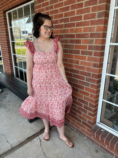 Loving Arms Floral Dress
