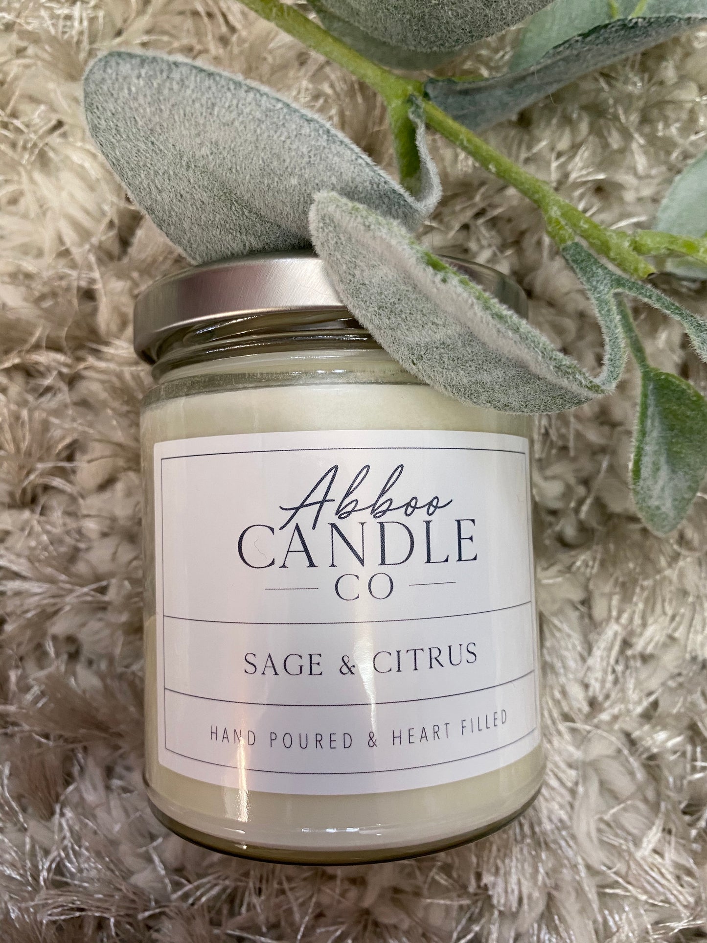 Sage & Citrus Soy Candle