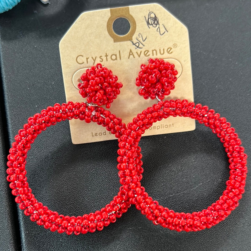 Red Sea bead post circles