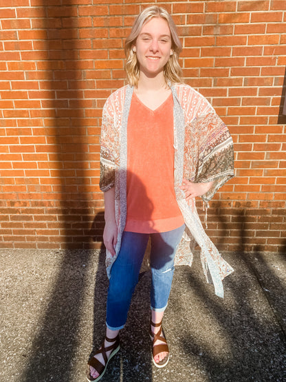 Flower Child Kimono