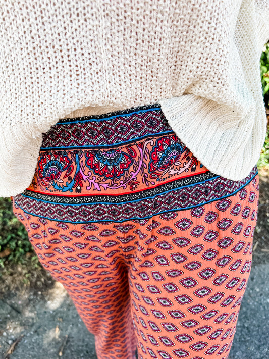 Stolen Kiss Terracotta Pants