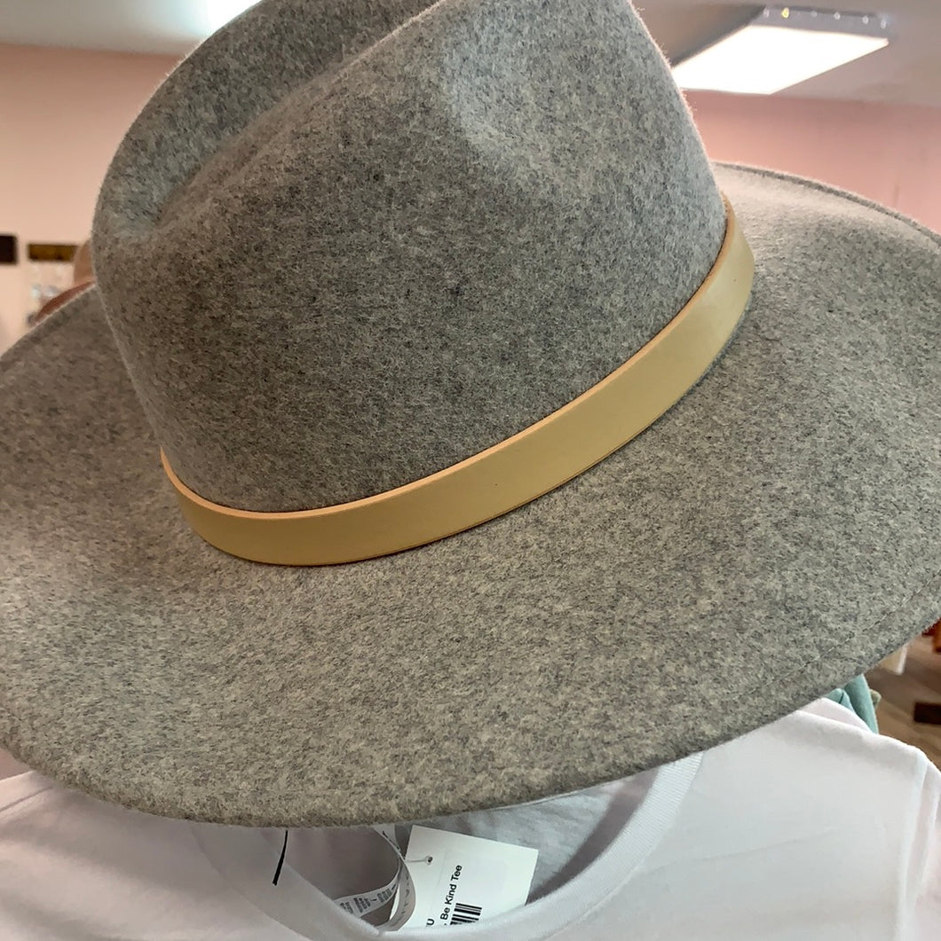 Macy Wool Wide Brim Hat