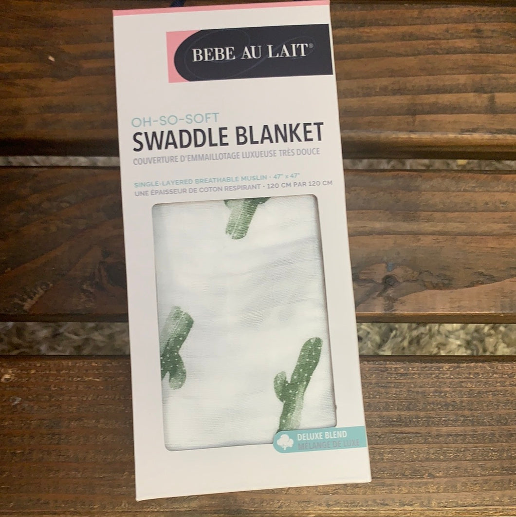 Cactus Swaddle Blanket