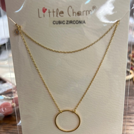 Layered Circle Necklace