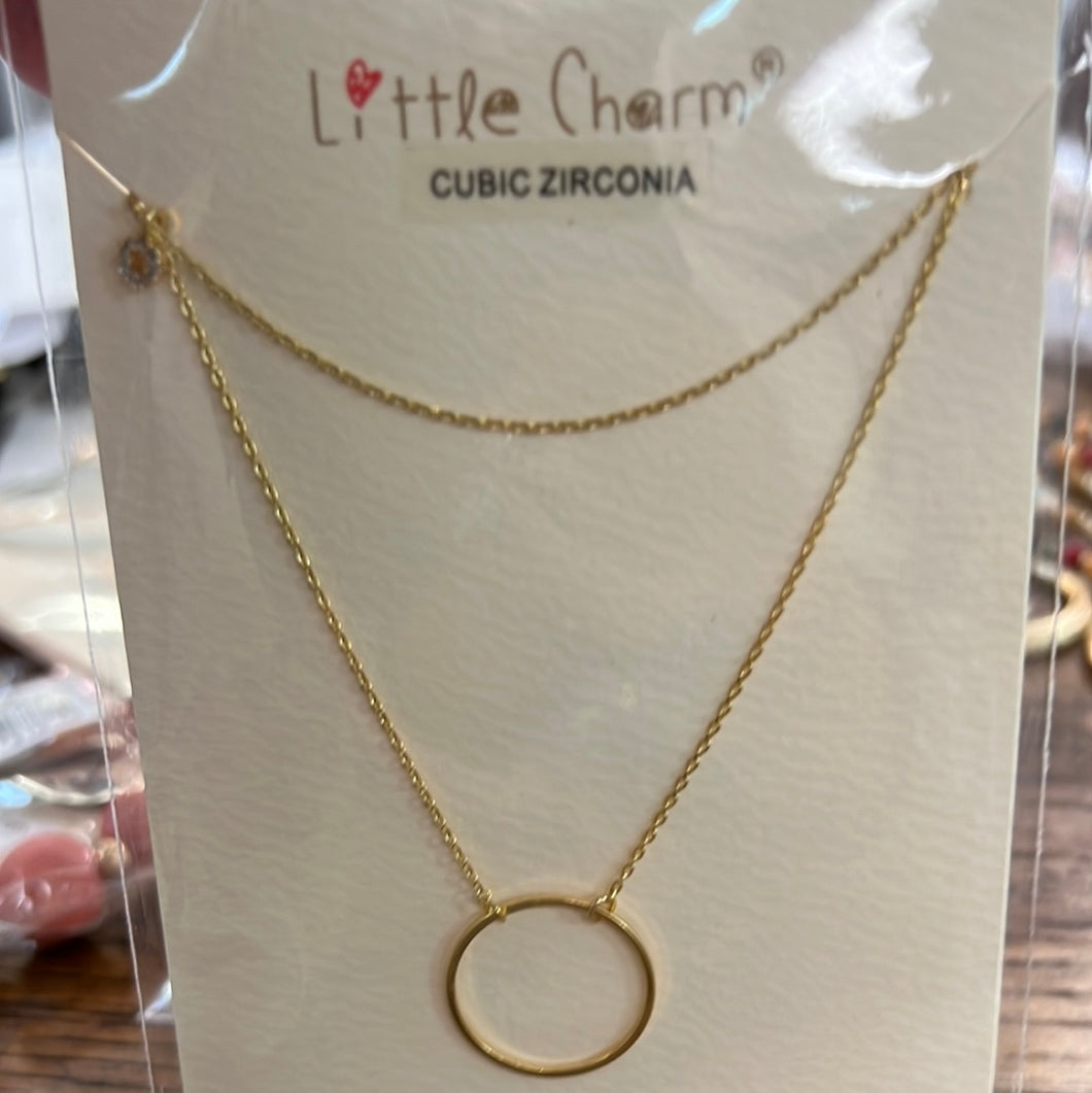 Layered Circle Necklace