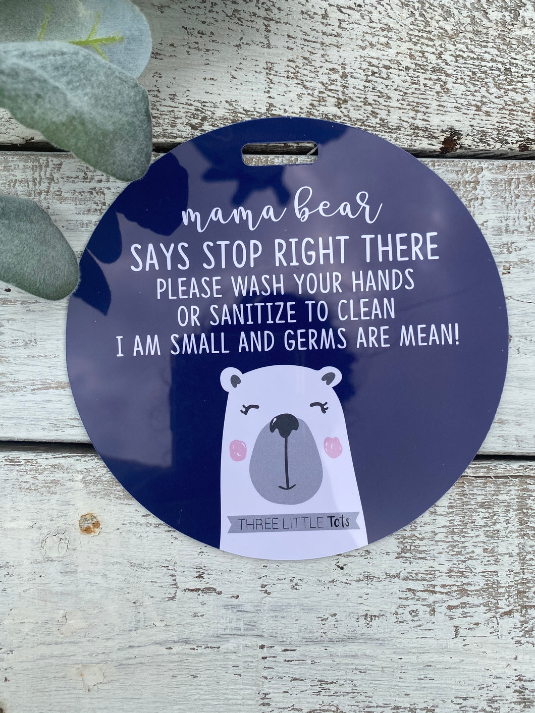 Mama Bear Car Seat Tag