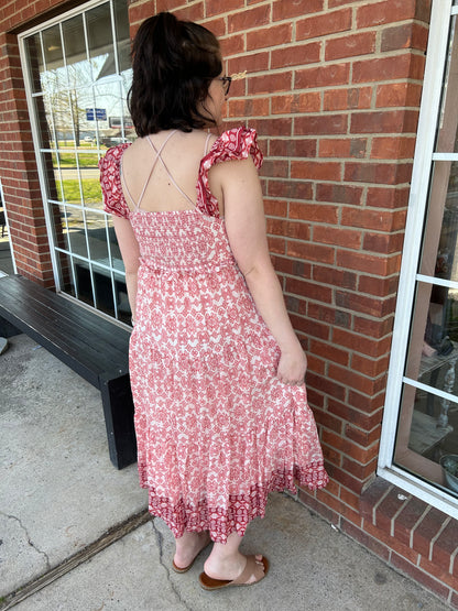 Loving Arms Floral Dress